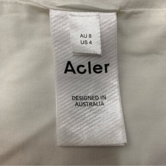 Acler Sutherland Checkered Wrap Mini Dress - Picture 16 of 16